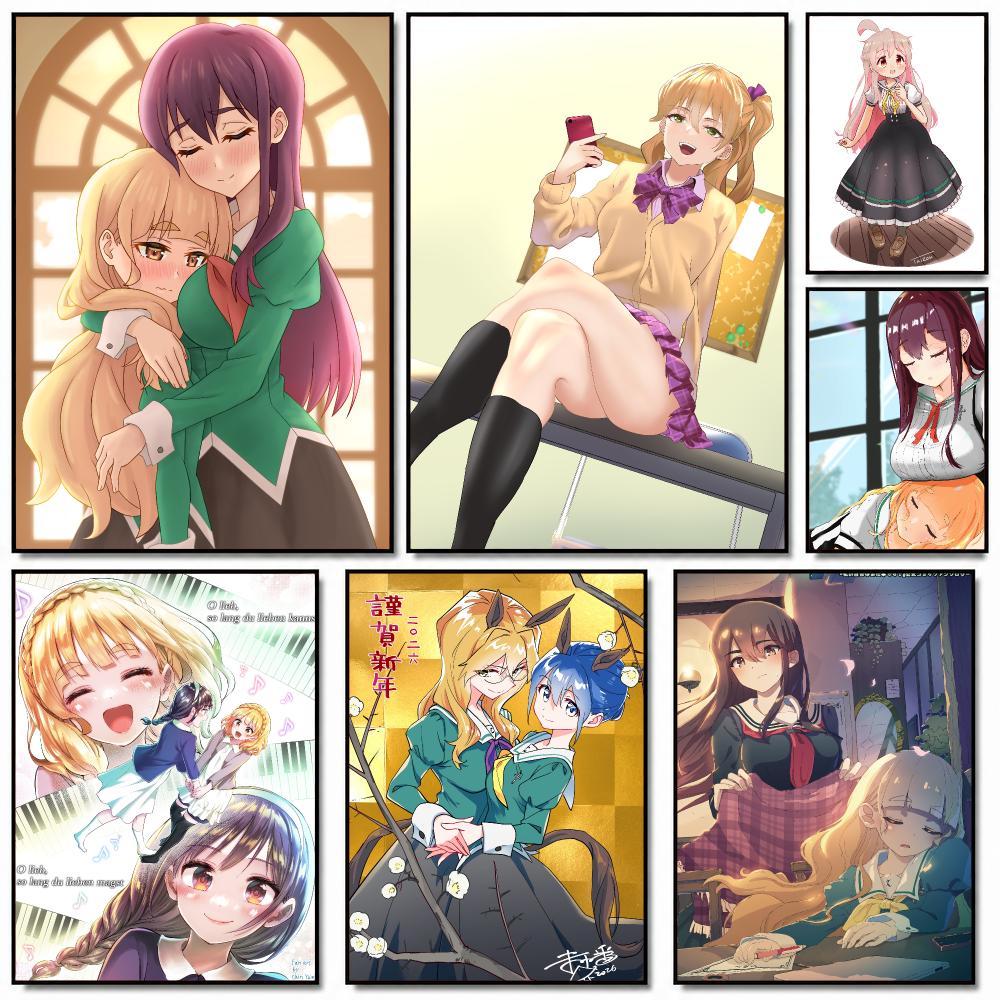 Home Decor Jobs - anime Y-Yuri Is My Job-B Painting