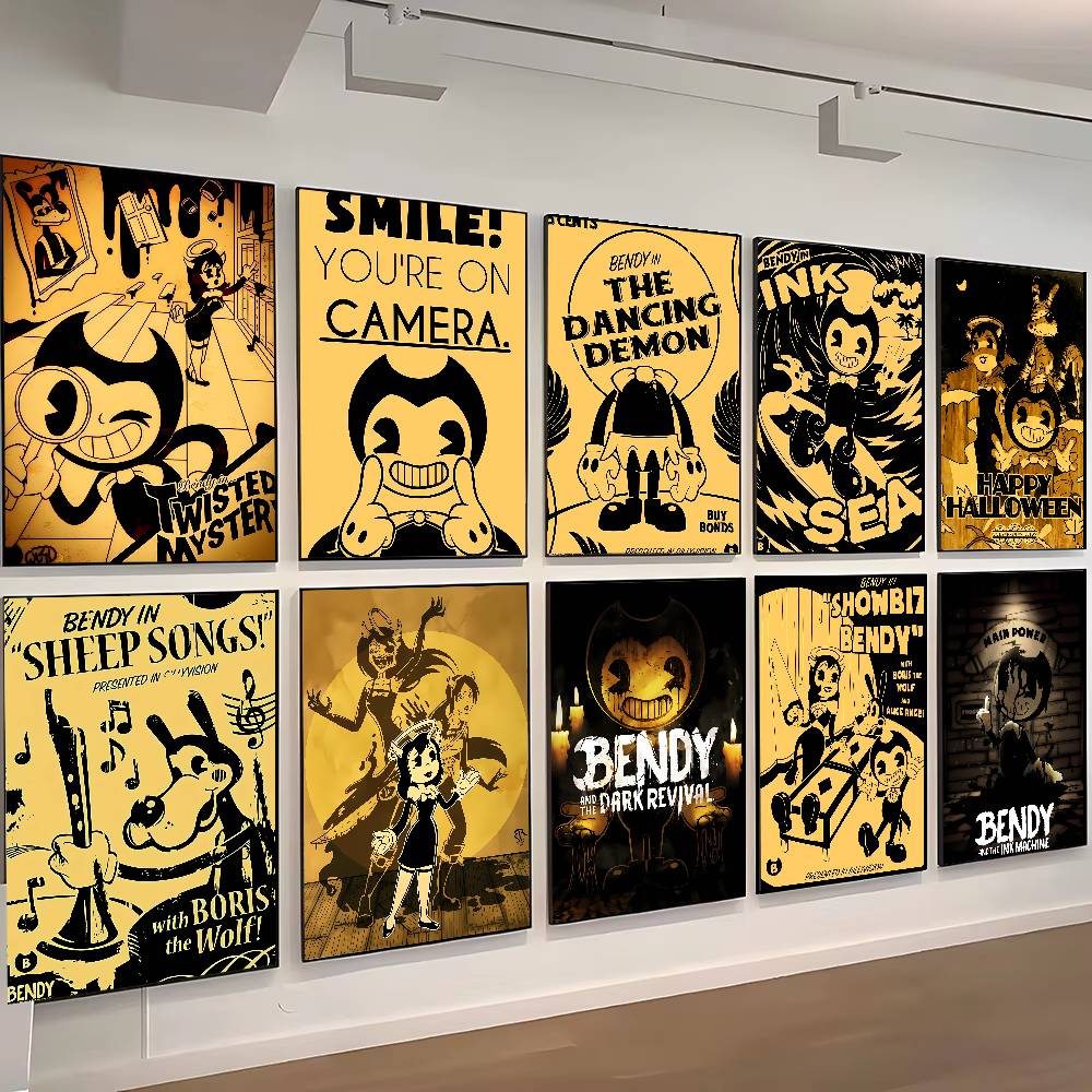 Home Decor Exhibition - Game B-Bendy A-And The L-Ink M-Machine