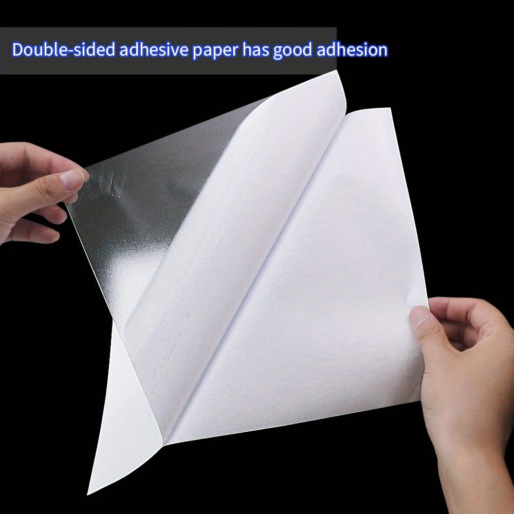 Home Decor Handicraft - 12pcs transparent traceless strong double-sided tape,