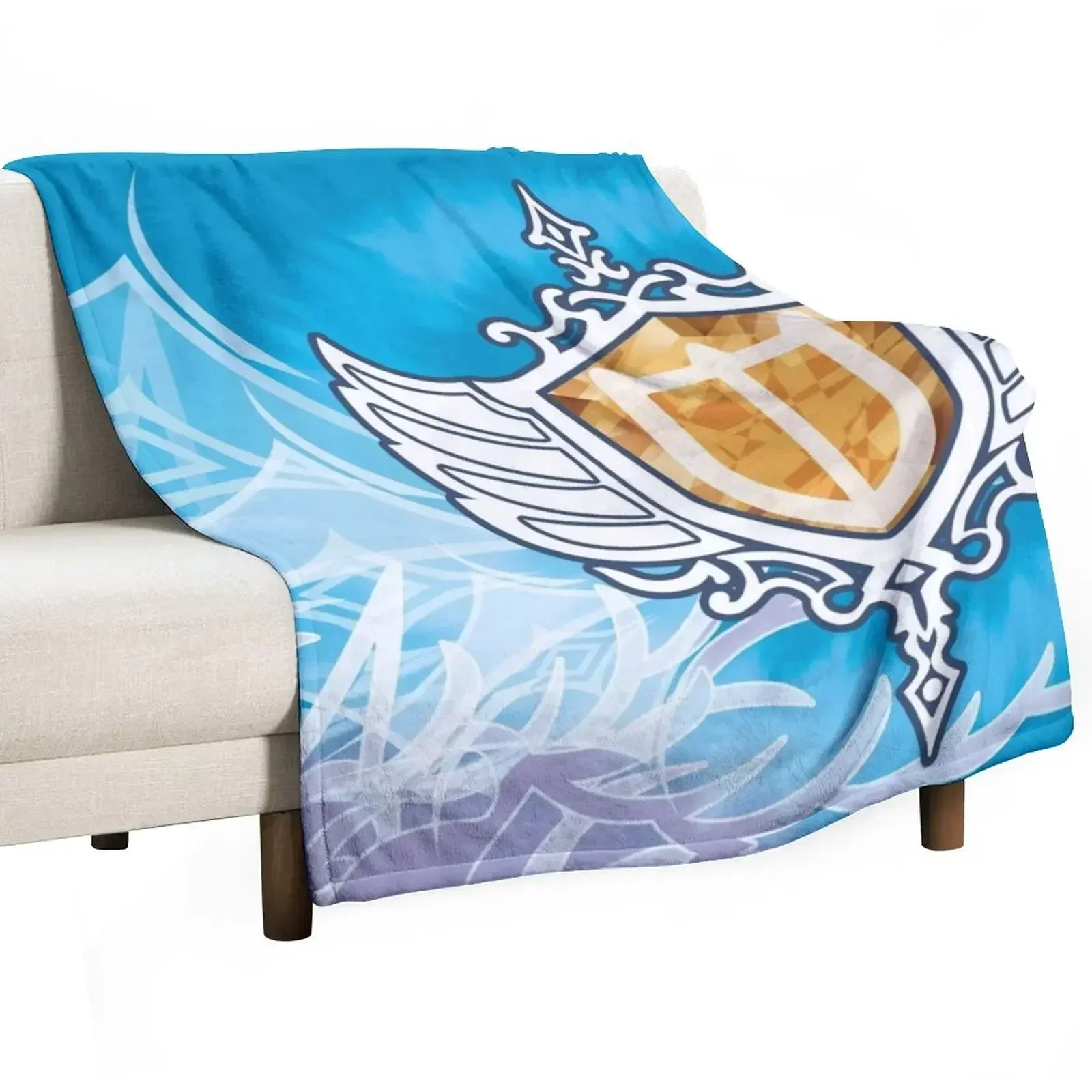 Home Decor Jobs - FFXIV Paladin Job Mat Throw Blanket
