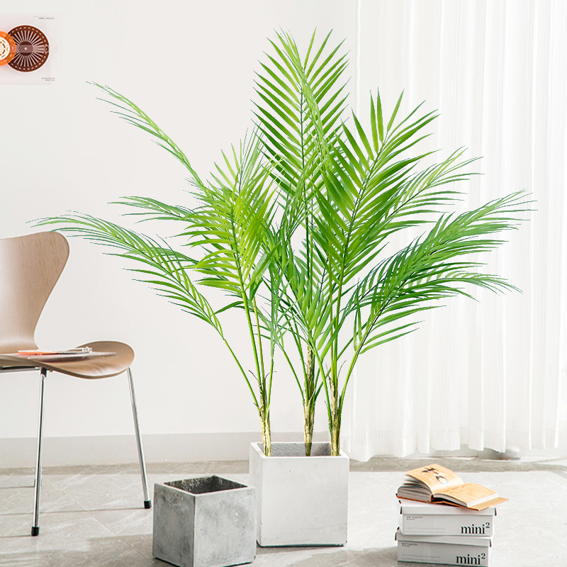 80-125cm Large Artificial Palm - Home Decor Handicraft ulasan dan harga