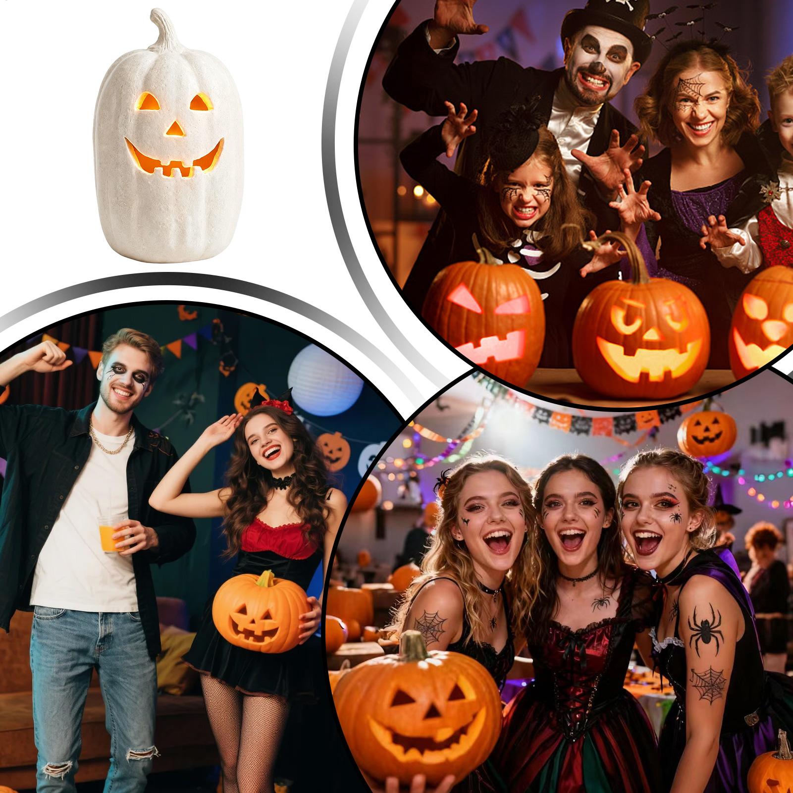Halloween Pumpkins Crafts Resi - Home Decor Resin ulasan dan harga