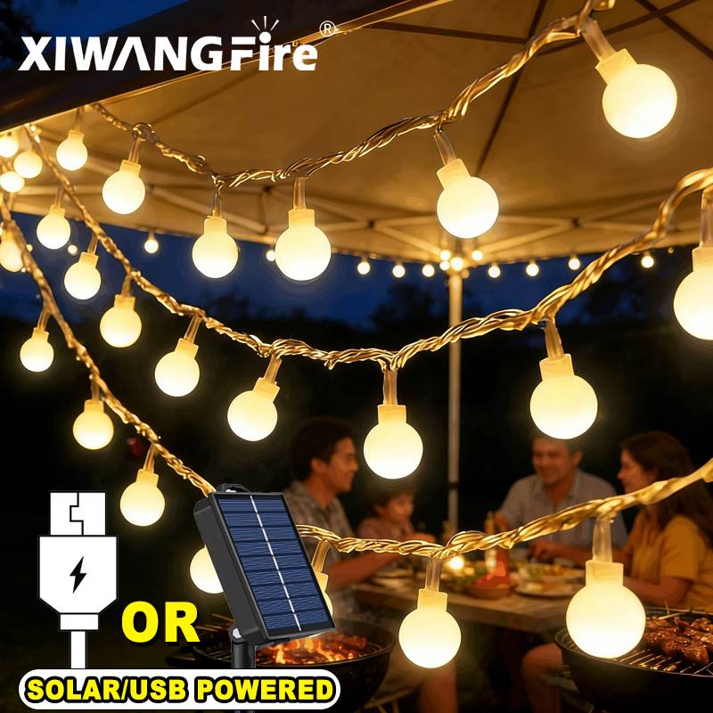 3-10M Solar/USB/Battery String - Home Decor Com ulasan dan harga