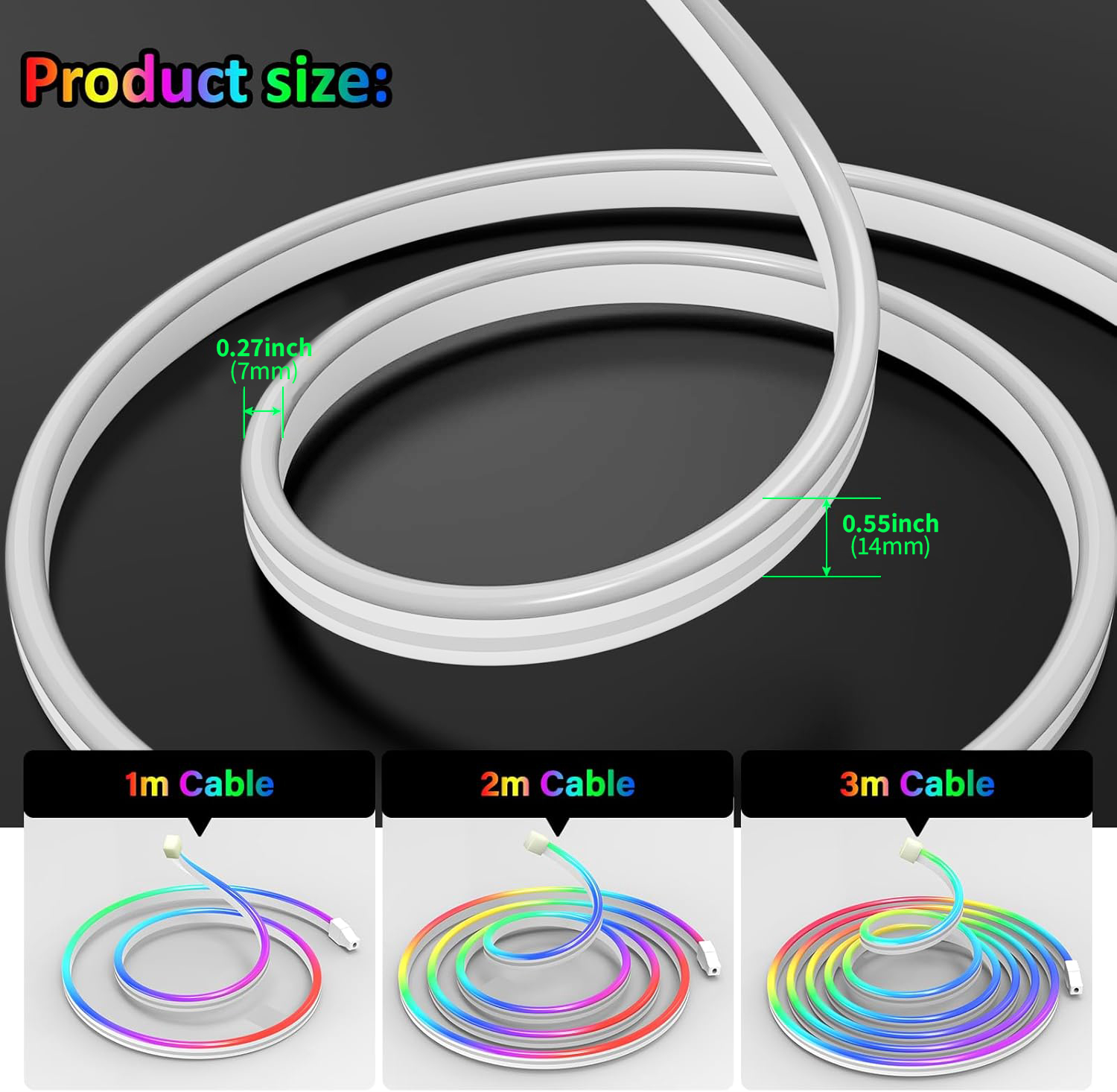 Bluetooth RGB Neon LED Strip 1 - Home Decor App Free ulasan dan harga