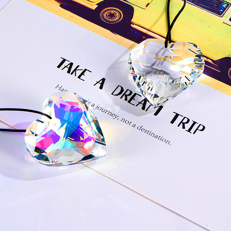 1pc45mm Heart Crystal Prism Su - Crystal Sun Catcher ulasan dan harga