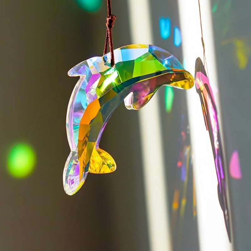 Crystal Hanging Butterfly Dolp - Crystal Sun Catcher ulasan dan harga