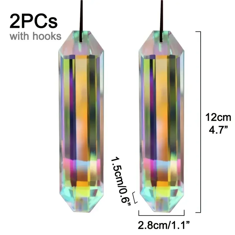 New 2 pcs sun catcher window p - Crystal Sun Catcher ulasan dan harga