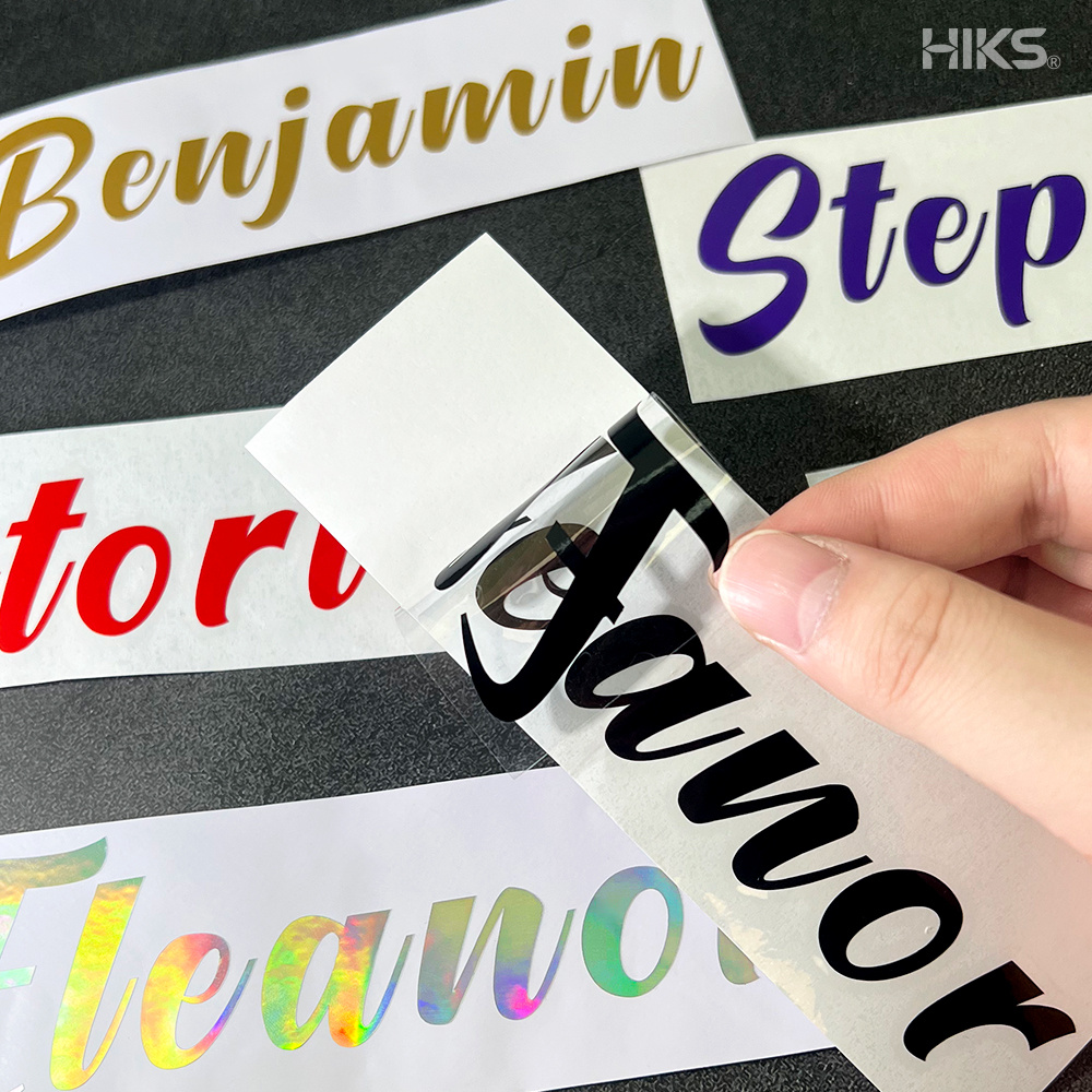 3PCS Custom Name Stickers Pers - Home Decor Com ulasan dan harga