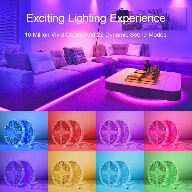 1-20m RGB LED Strip Lights 5V  - Home Decor App Free ulasan dan harga