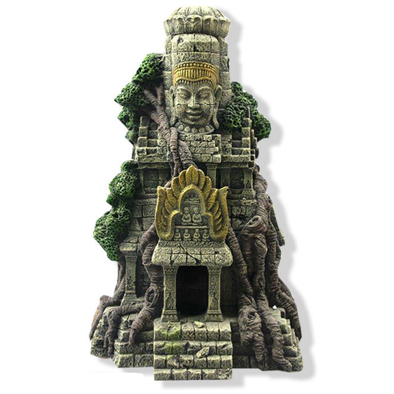 Home Aquarium Ornament Ancient - Home Decor Resin ulasan dan harga