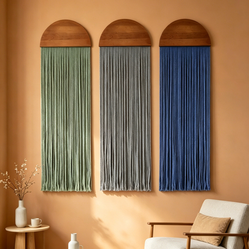Boho Macrame Tassel Wall Hangi - Macrame Wall Hanging ulasan dan harga