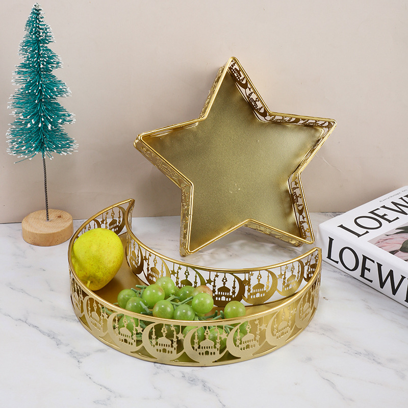 Golden Star Moon Wrought Iron  - Home Decor Luxury ulasan dan harga