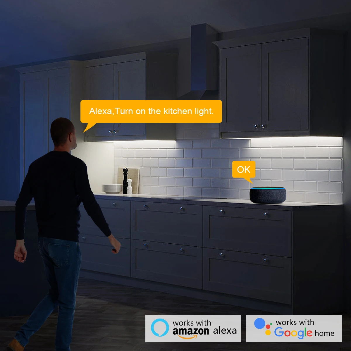 Smart Home Zigbee Tuya Voice C - Home Decor App Free ulasan dan harga