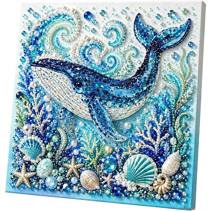 Ocean Theme Pearl Art DIY Kit  - Home Decor Nautical ulasan dan harga