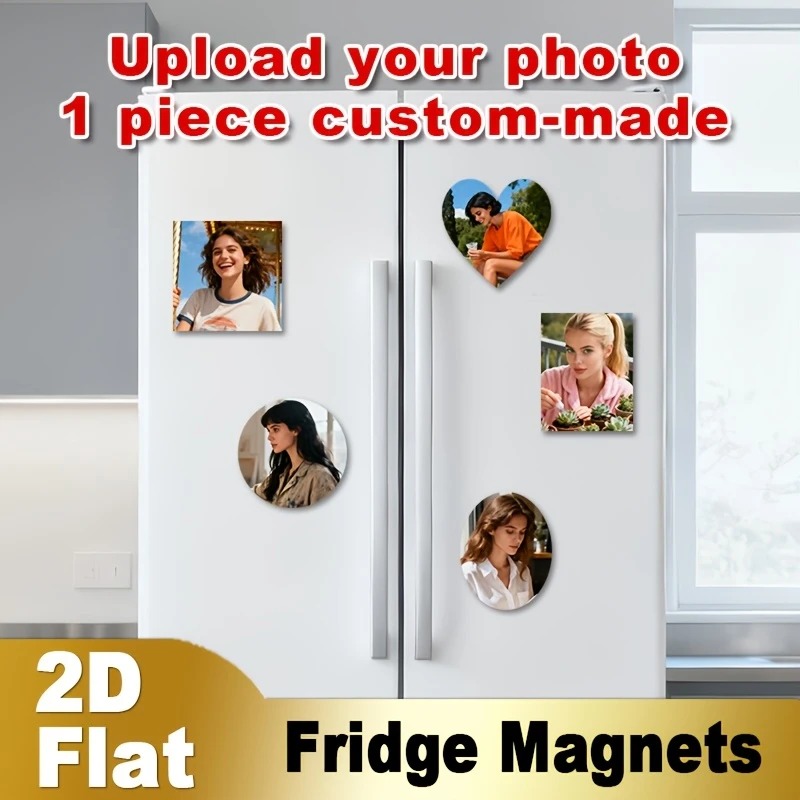 Custom Photo Fridge Magnet 2D  - Home Decor Com ulasan dan harga