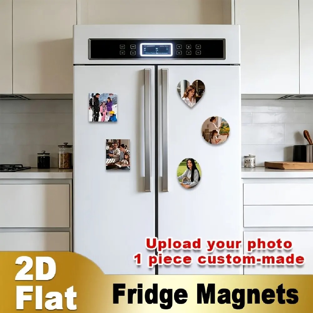 Custom Photo Fridge Magnet 2D  - Home Decor Com ulasan dan harga