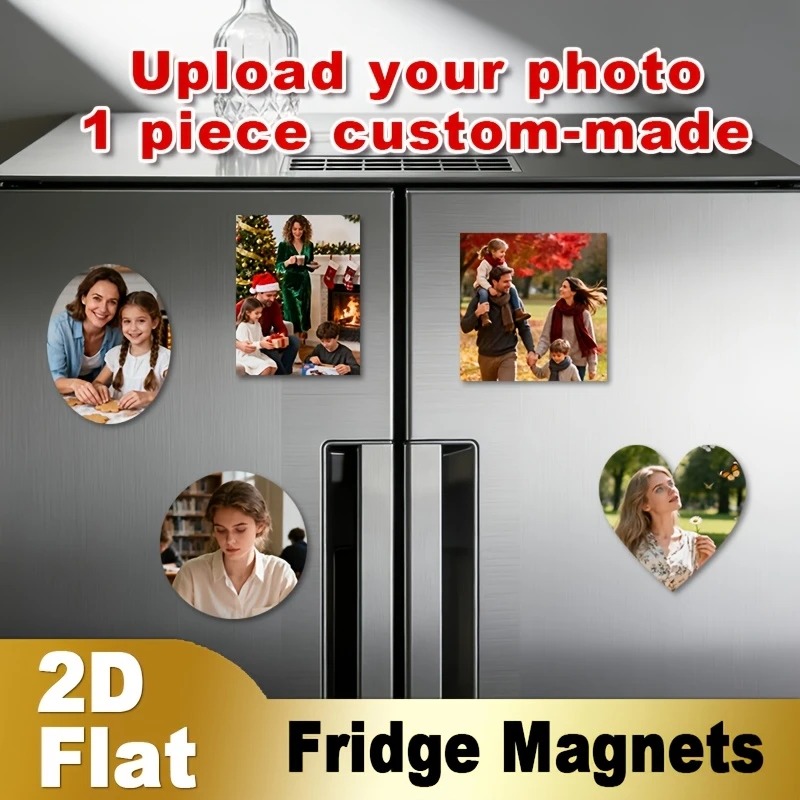 Custom Photo Fridge Magnet 2D  - Home Decor Com ulasan dan harga