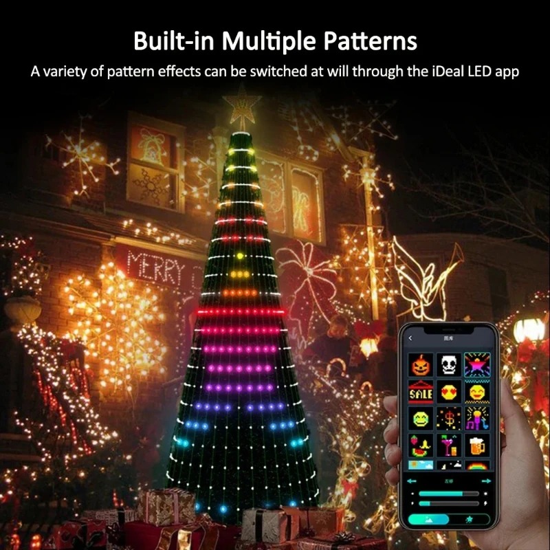 Christmas Star Tree Lights RGB - Home Decor App Free ulasan dan harga