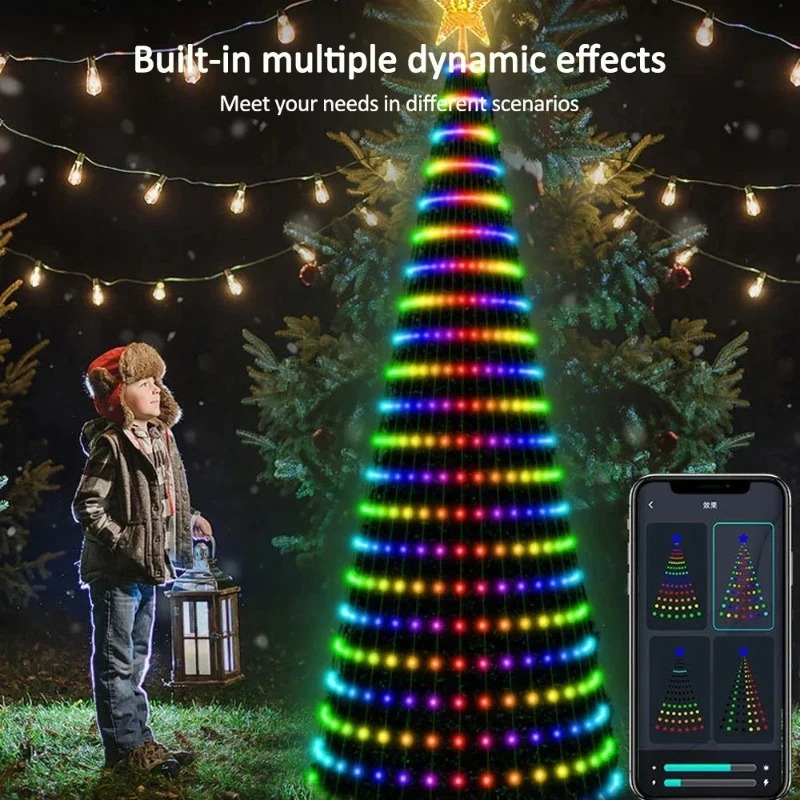 Christmas Star Tree Lights RGB - Home Decor App Free ulasan dan harga