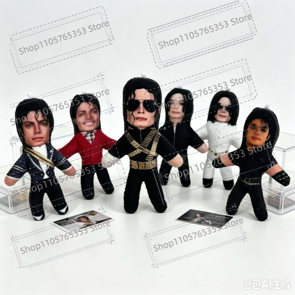 New 6 Style 10cm Michael Jacks - Home Decor Com ulasan dan harga