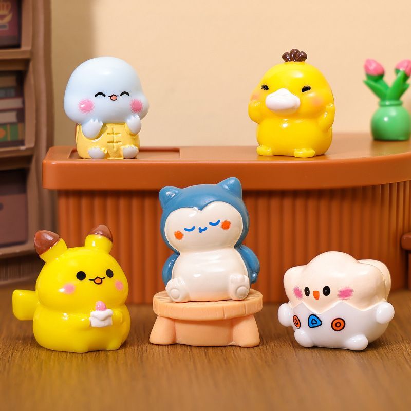 Pokémon mini landscape figurin - Home Decor Resin ulasan dan harga