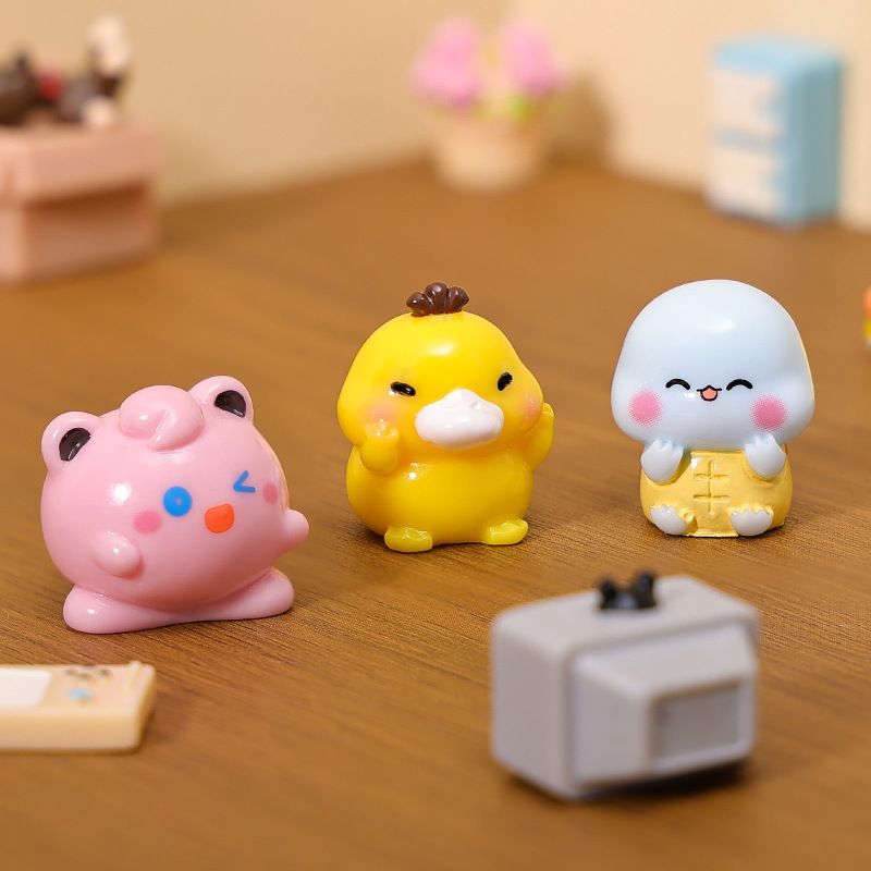 Pokémon mini landscape figurin - Home Decor Resin ulasan dan harga