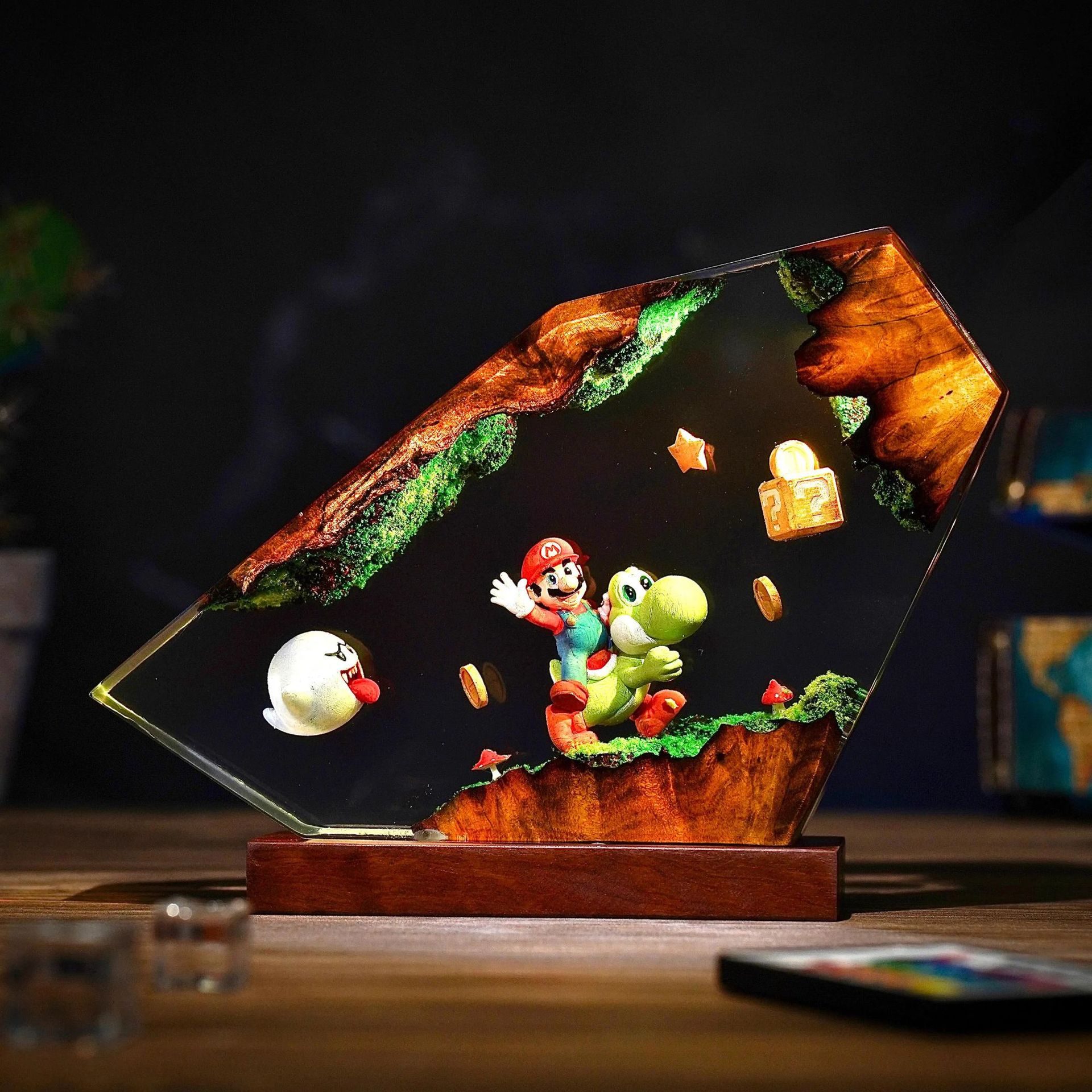 Table Resin Lamp Cartoon Anime - Home Decor Resin ulasan dan harga