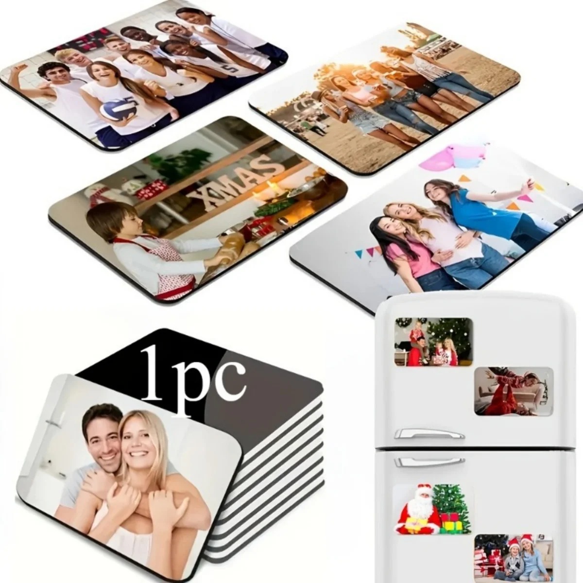 Personalized Photo Fridge Magn - Home Decor Wall Stickers ulasan dan harga