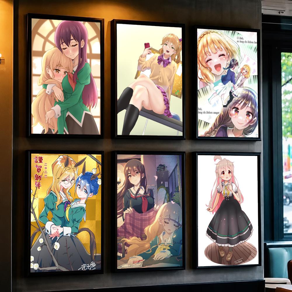 anime Y-Yuri Is My Job-B Paint - Home Decor Jobs ulasan dan harga