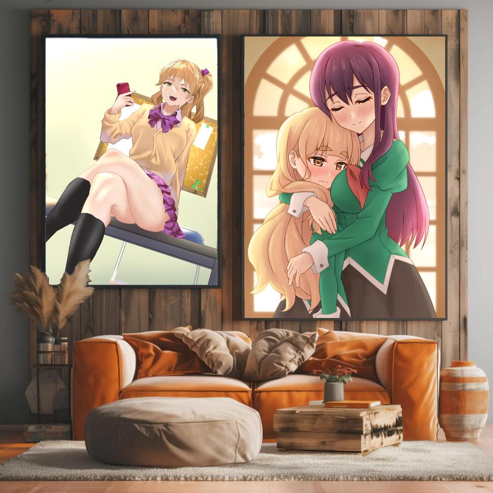 anime Y-Yuri Is My Job-B Paint - Home Decor Jobs ulasan dan harga
