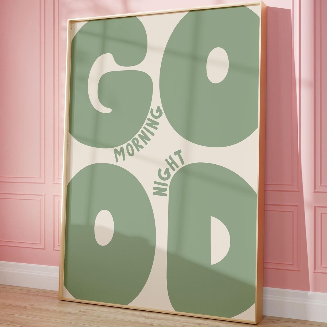 Modern Green Good Morning Good - Home Decor Nepal ulasan dan harga