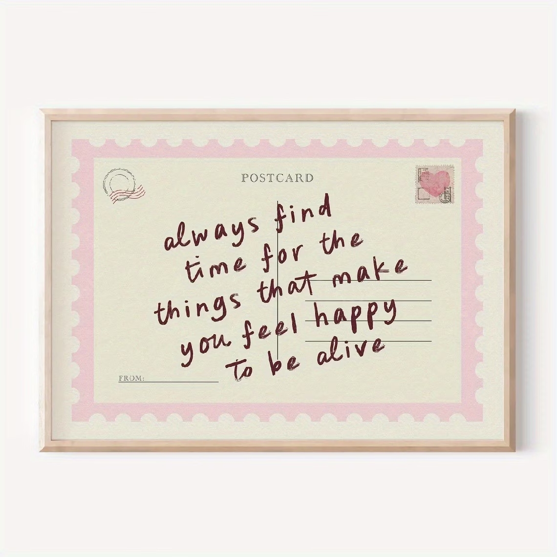 Retro Postcards That Encourage - Home Decor Nepal ulasan dan harga