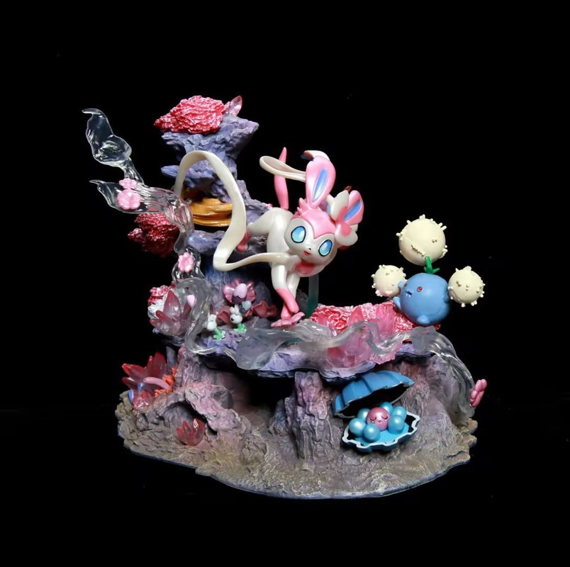 In Stock Gk Figure Sylveon Shr - Home Decor Resin ulasan dan harga