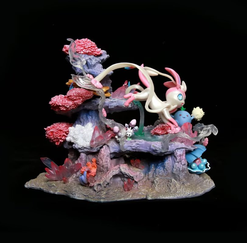 In Stock Gk Figure Sylveon Shr - Home Decor Resin ulasan dan harga
