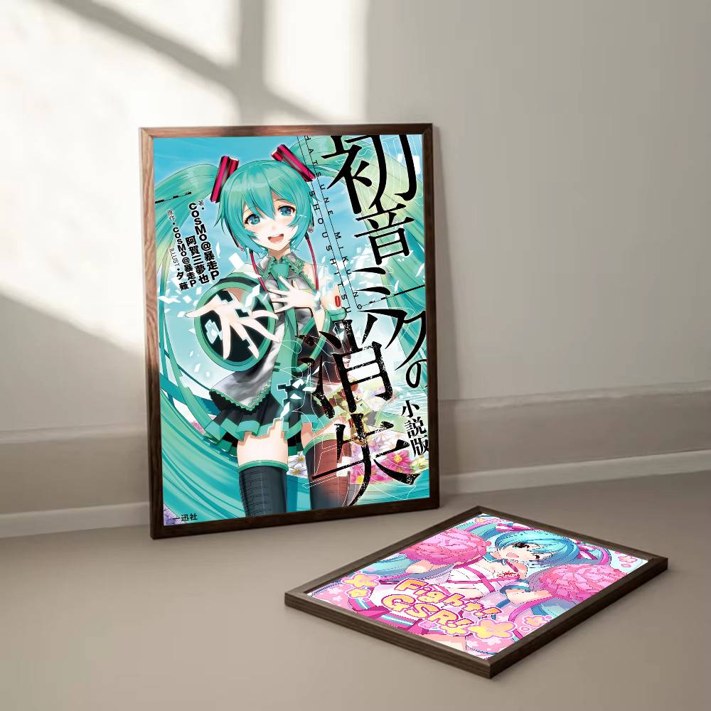 Anime H-Hatsunes M-MikU Poster - Home Decor Aesthetic ulasan dan harga