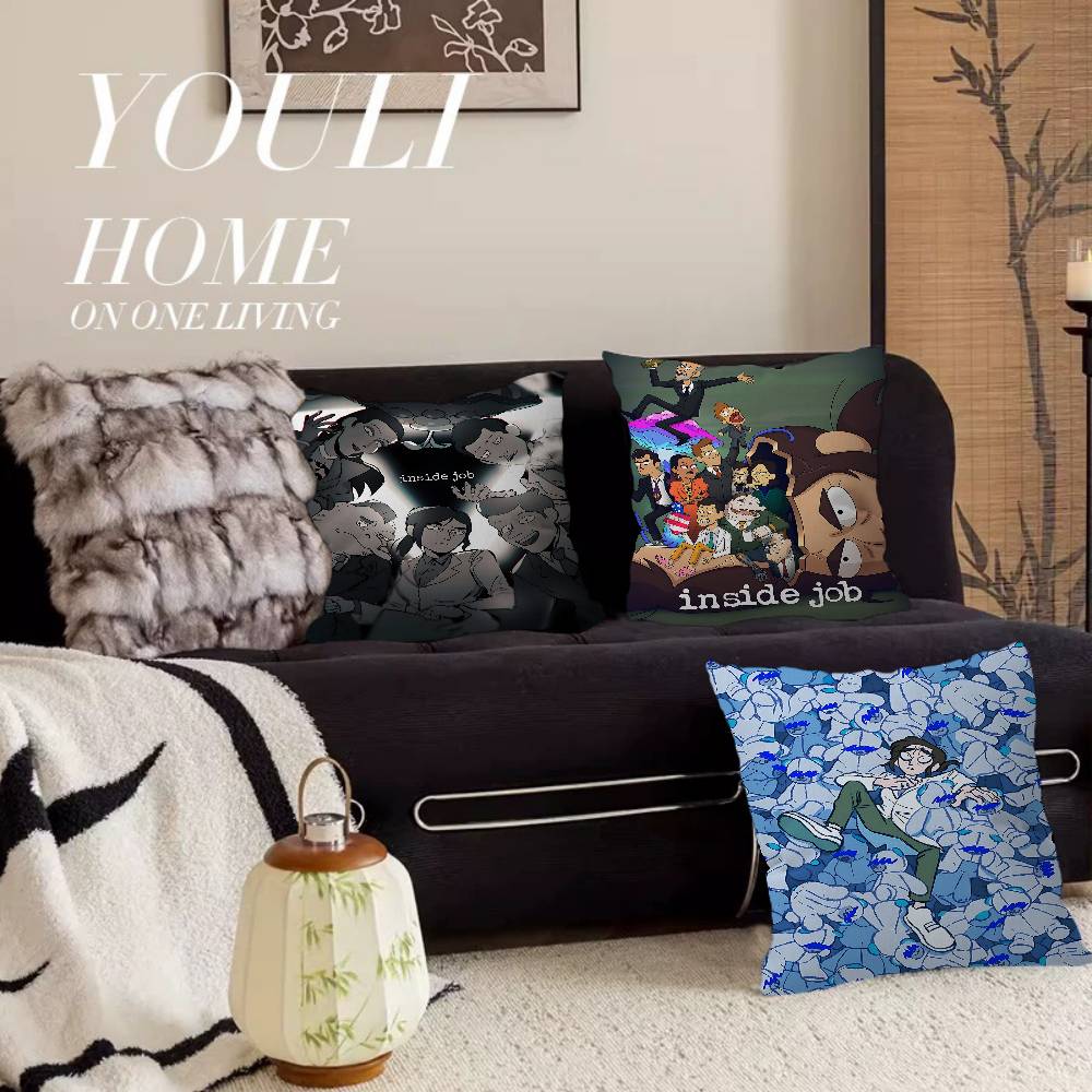 I-inside Job Anime Pillow Gift - Home Decor Jobs ulasan dan harga