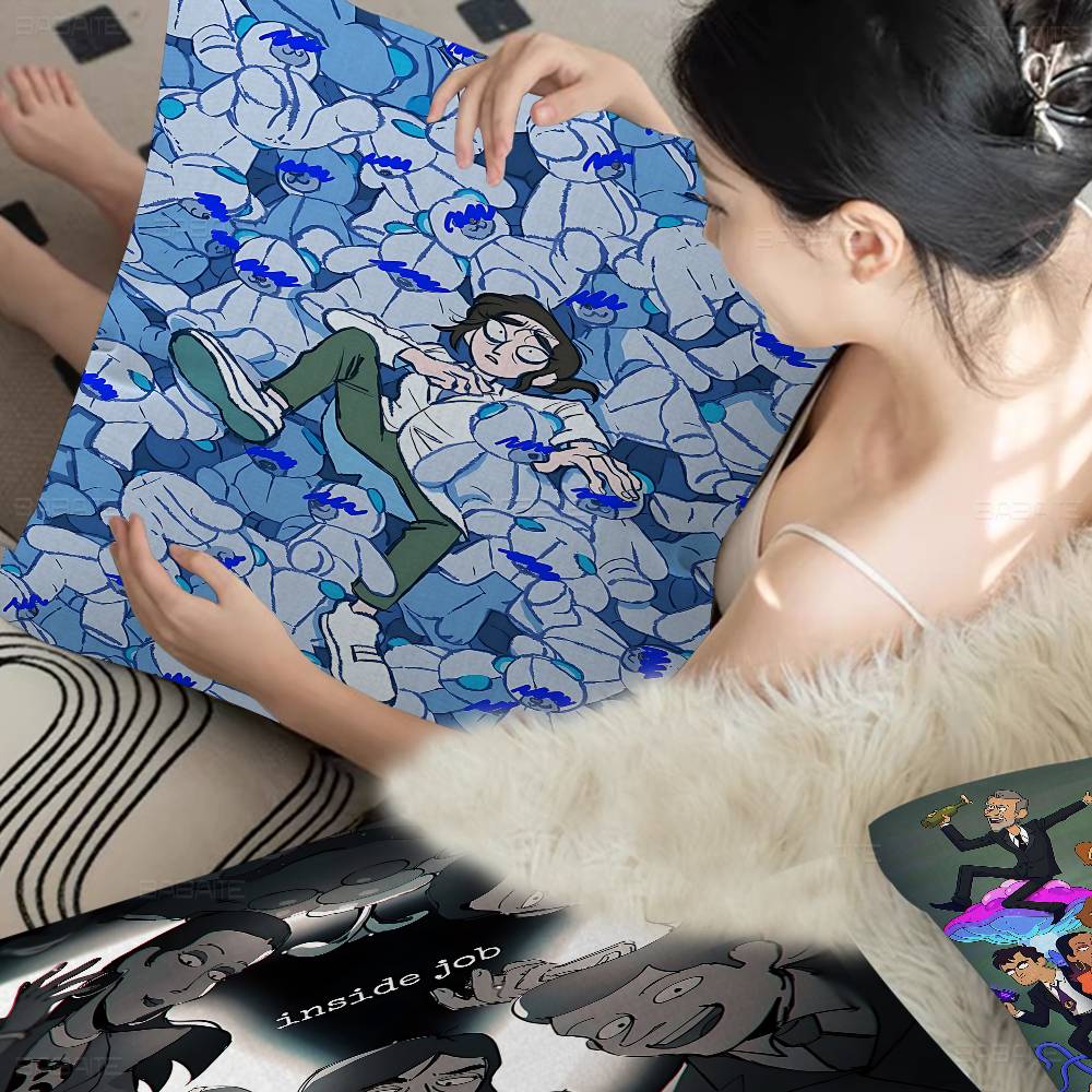 I-inside Job Anime Pillow Gift - Home Decor Jobs ulasan dan harga