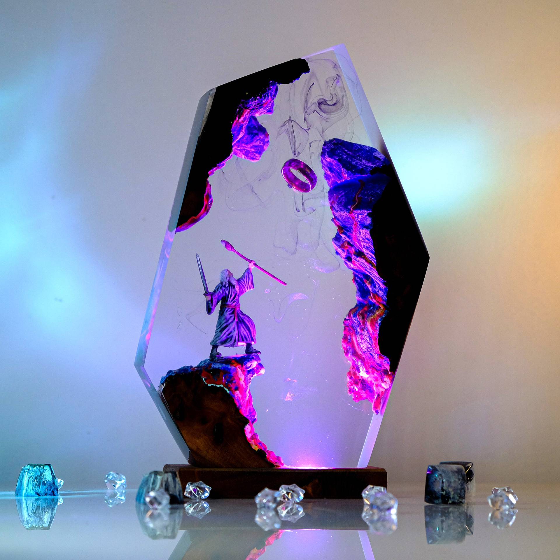 Movie Scence Figure Table Resi - Home Decor Resin ulasan dan harga
