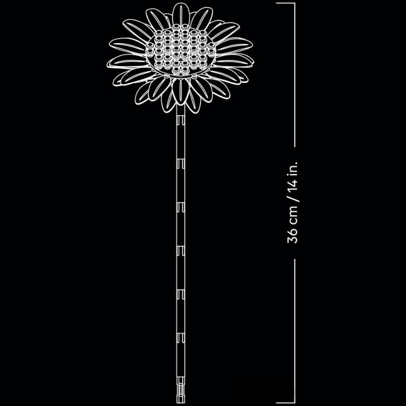 Sunflower Bouquet Building Blo - Home Decor Handicraft ulasan dan harga