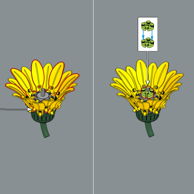 Sunflower Bouquet Building Blo - Home Decor Handicraft ulasan dan harga
