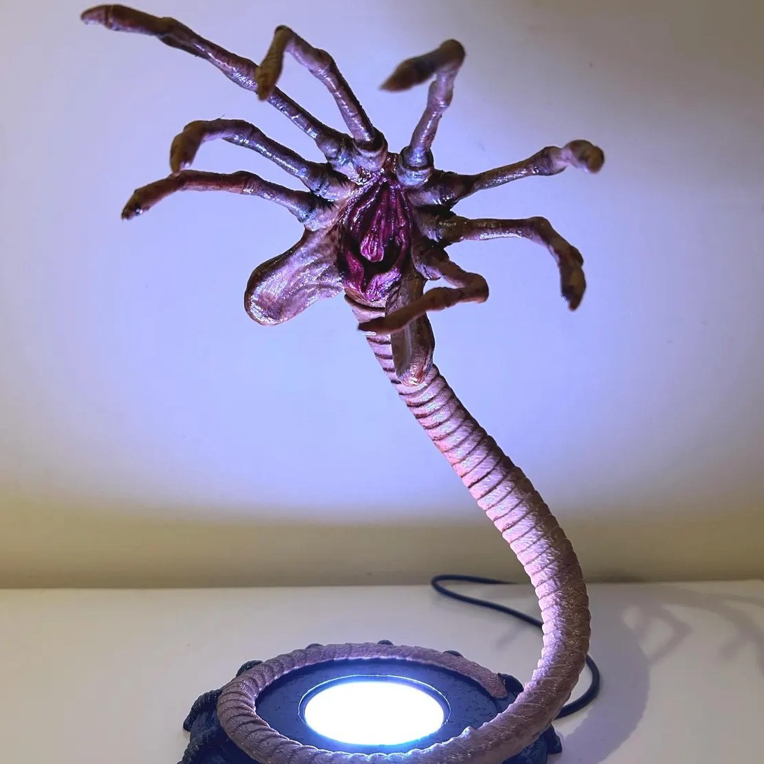 Alien Facehugger Lamp Nightlig - Home Decor Com ulasan dan harga