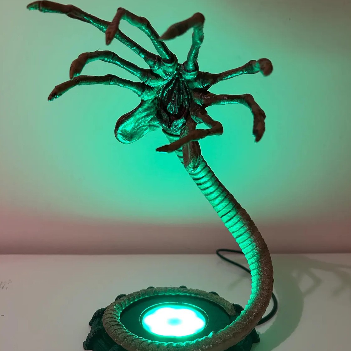 Alien Facehugger Lamp Nightlig - Home Decor Com ulasan dan harga