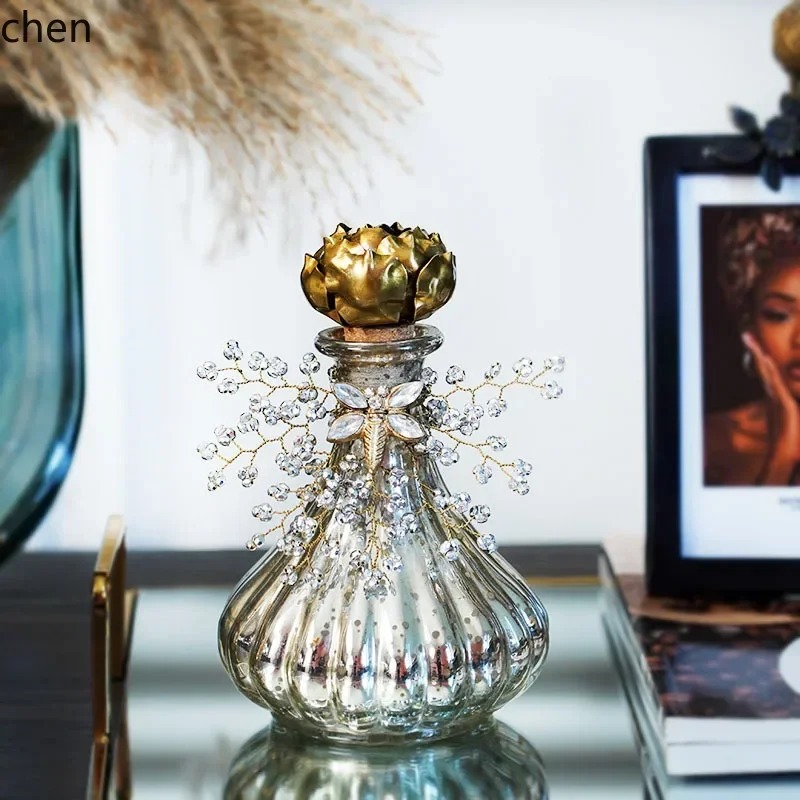 - Home Retro Vintage Glass Bea - Home Decor Resin ulasan dan harga