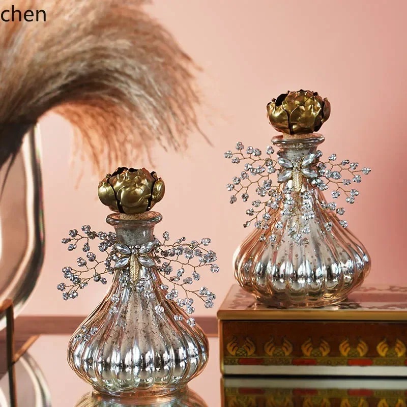- Home Retro Vintage Glass Bea - Home Decor Resin ulasan dan harga