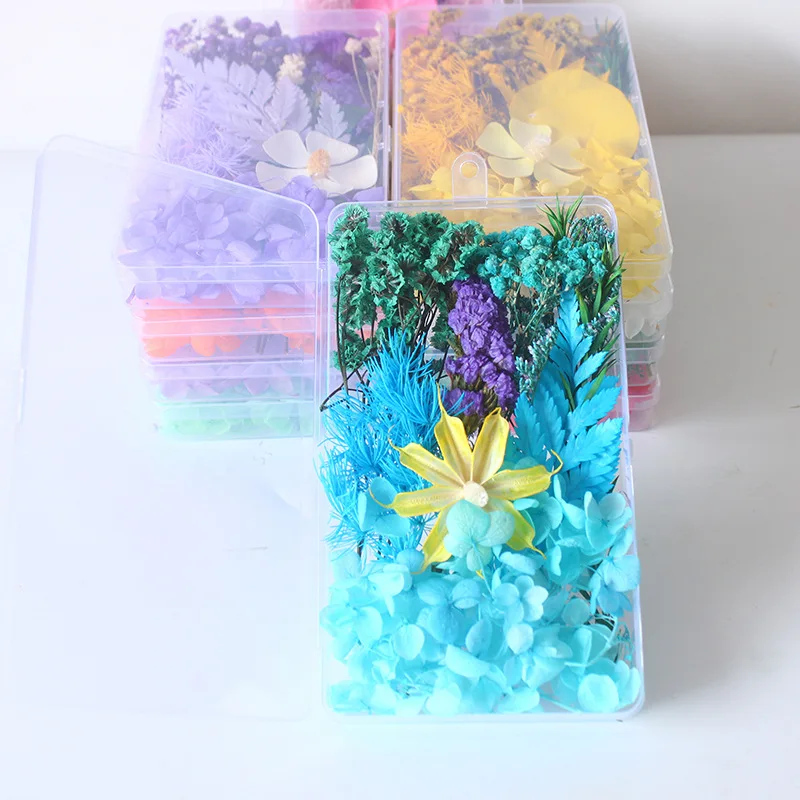 Box Packed Dry Flower Eternal  - Home Decor Handicraft ulasan dan harga