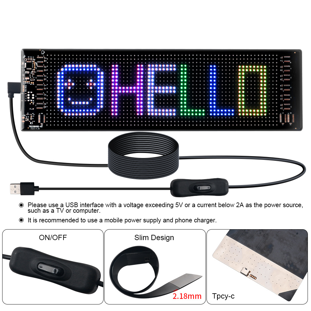 LED Matrix Pixel Panel Scrolli - Home Decor App Free ulasan dan harga