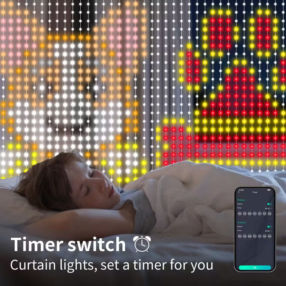 Smart LED Curtain Light APP Co - Home Decor App Free ulasan dan harga