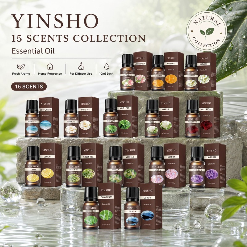 Fragrance Essential Oil Set 15 - Scented Candle Set ulasan dan harga