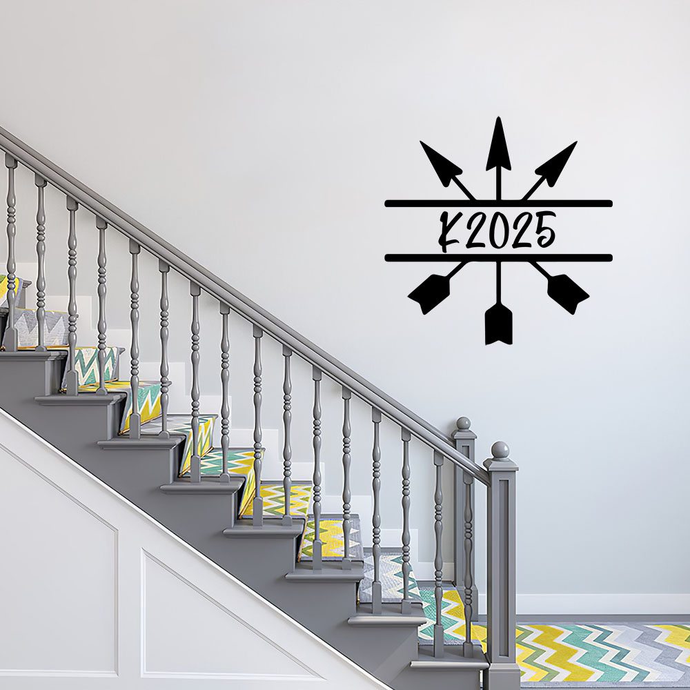 1PC NEW Arrow Personalized Tex - Home Decor Wall Stickers ulasan dan harga