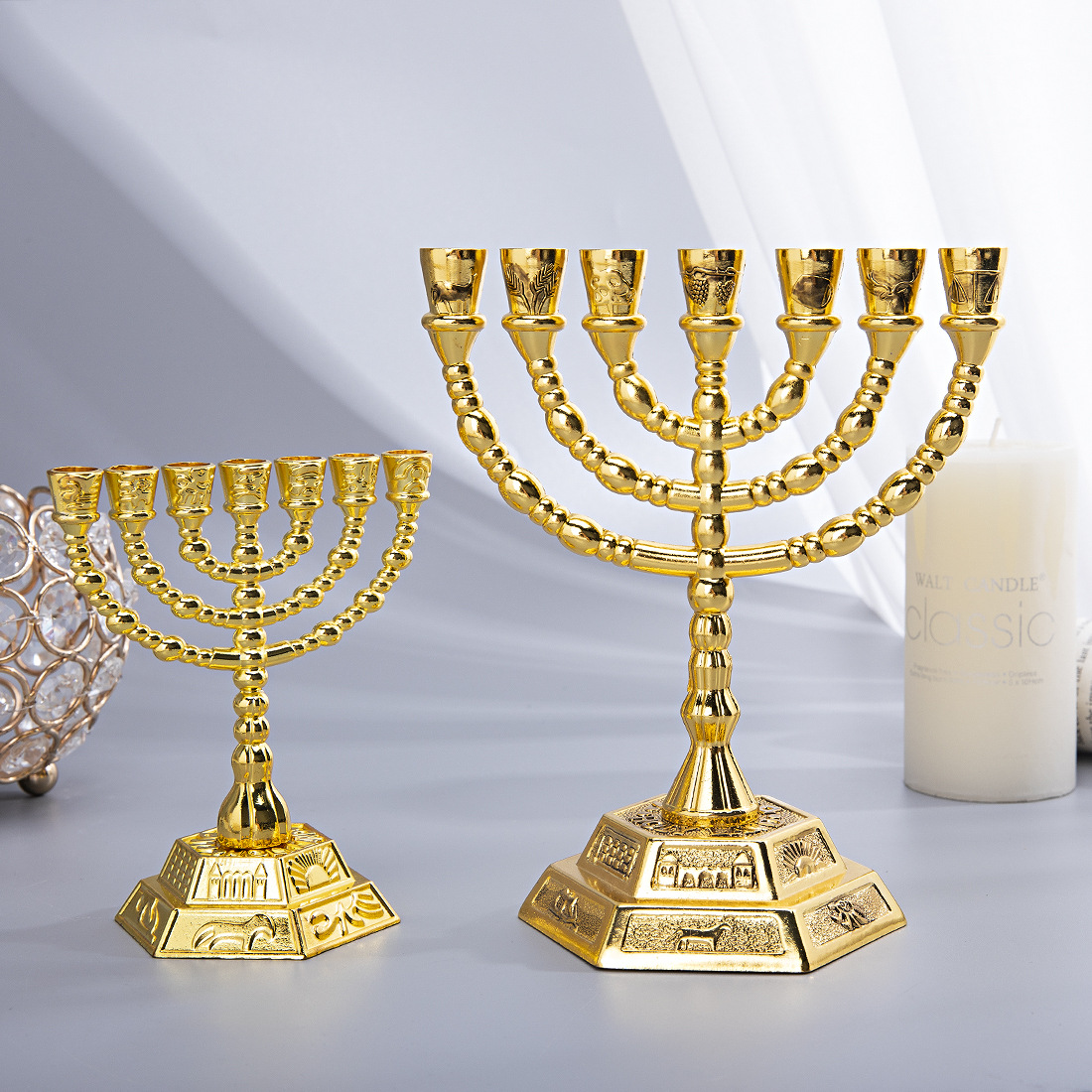 7 Branch Menorah Jewish Home D - Home Decor Com ulasan dan harga